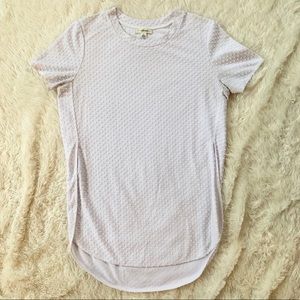 Aritzia Wilfred Capucine T Shirt Flocked Jacquard